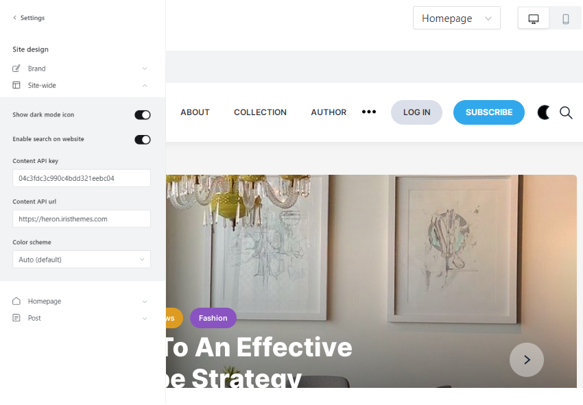 Premium Magazine and Blog Ghost Theme