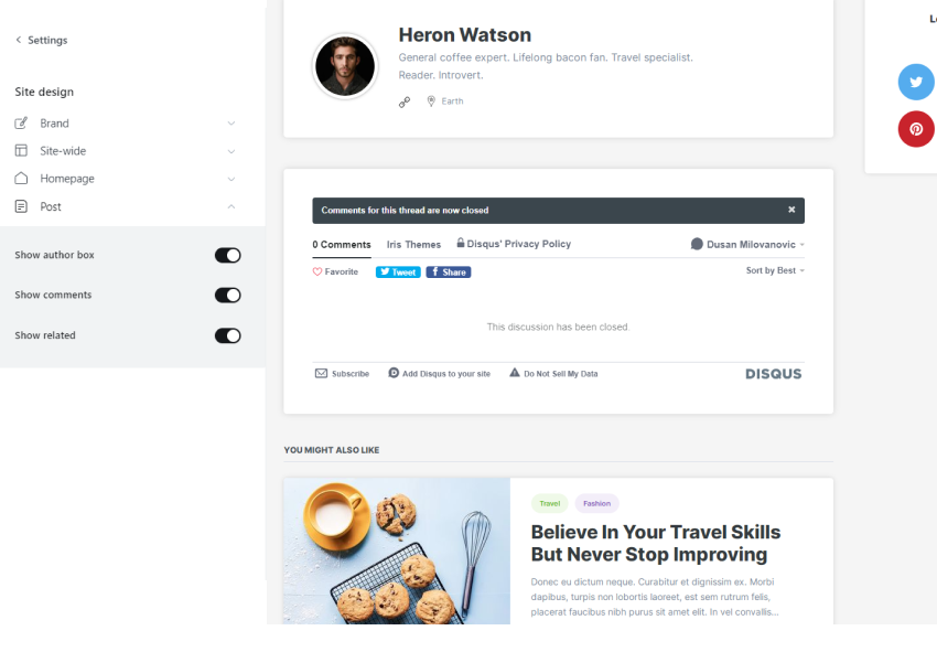Premium Magazine and Blog Ghost Theme