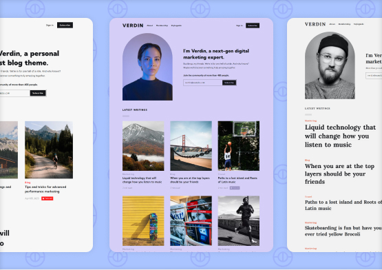 Verdin theme variations