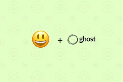 How to add Emojis to your Ghost blog